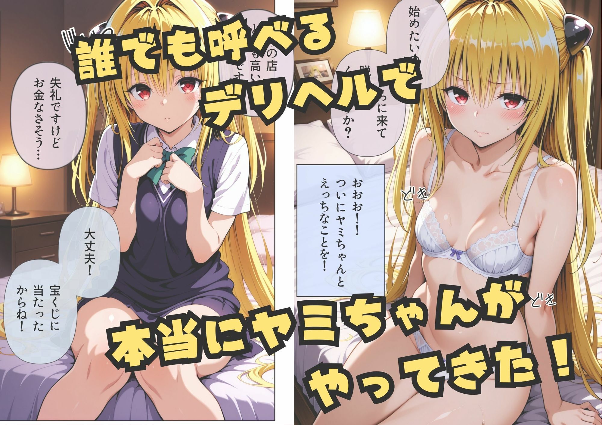 【動画付】デリヘルっ娘!ヤミ編 2枚目