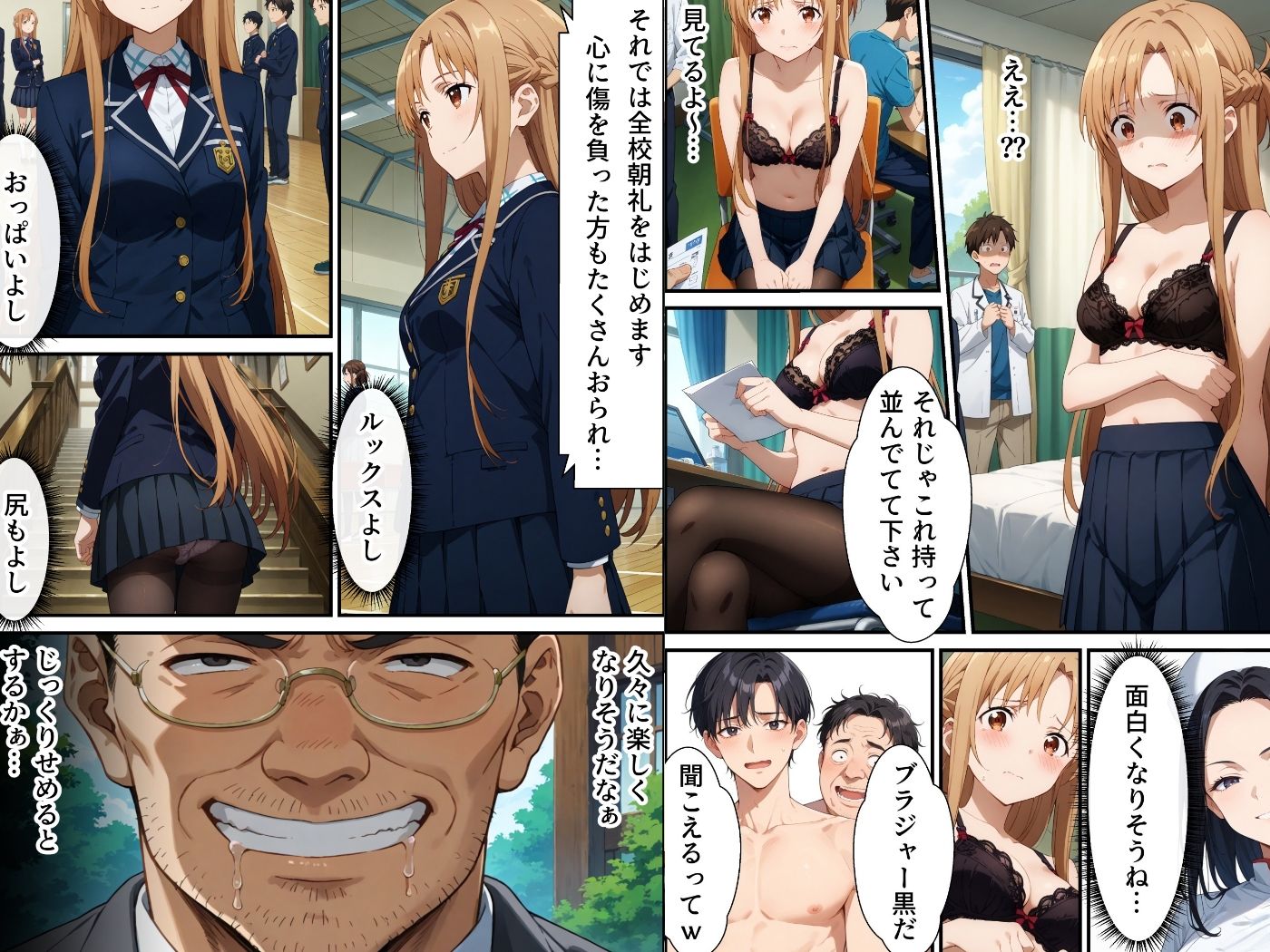 ヤリチン教師の餌食になる発情期ヒロインズ総集編 2枚目