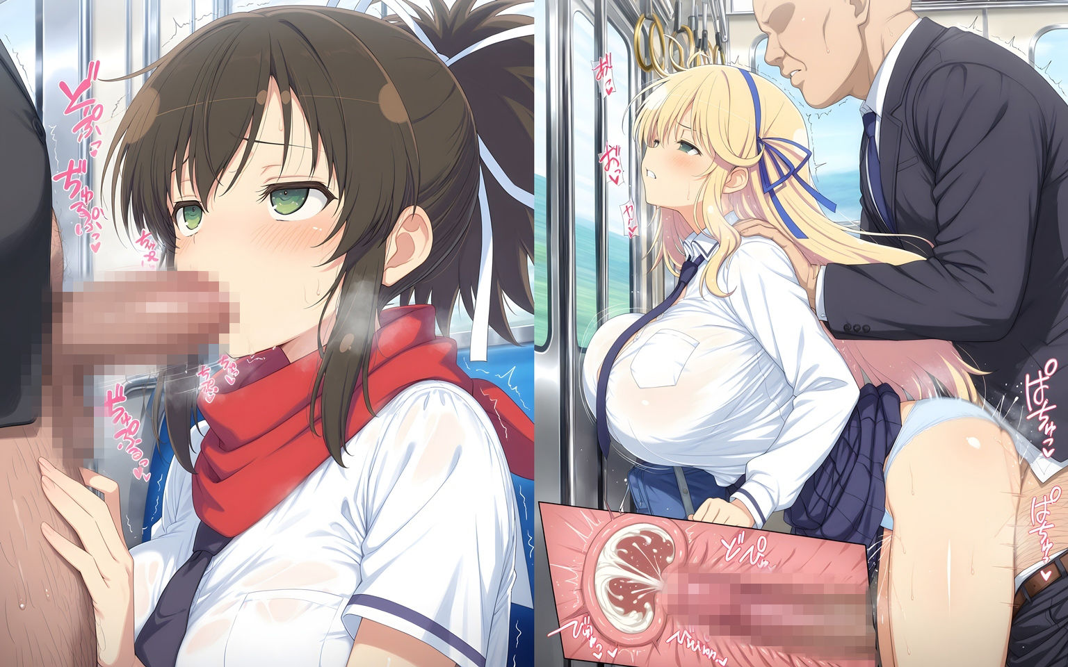 痴●おじさんに屈服する忍少女たち 6枚目