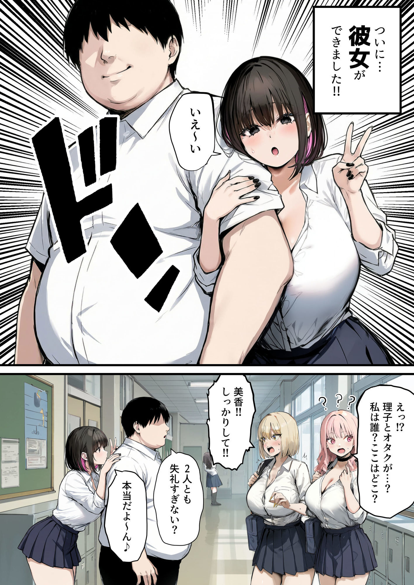 彼氏と喧嘩するたびに僕のチンポでオナニーするギャル4 2枚目