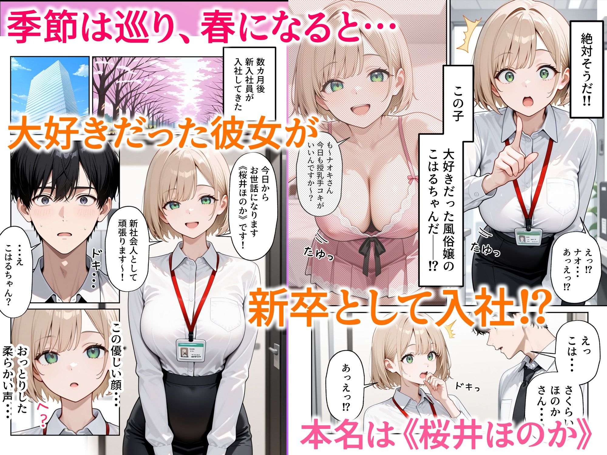 大好きな風俗嬢が新卒OLとして俺の部下になった話 4枚目