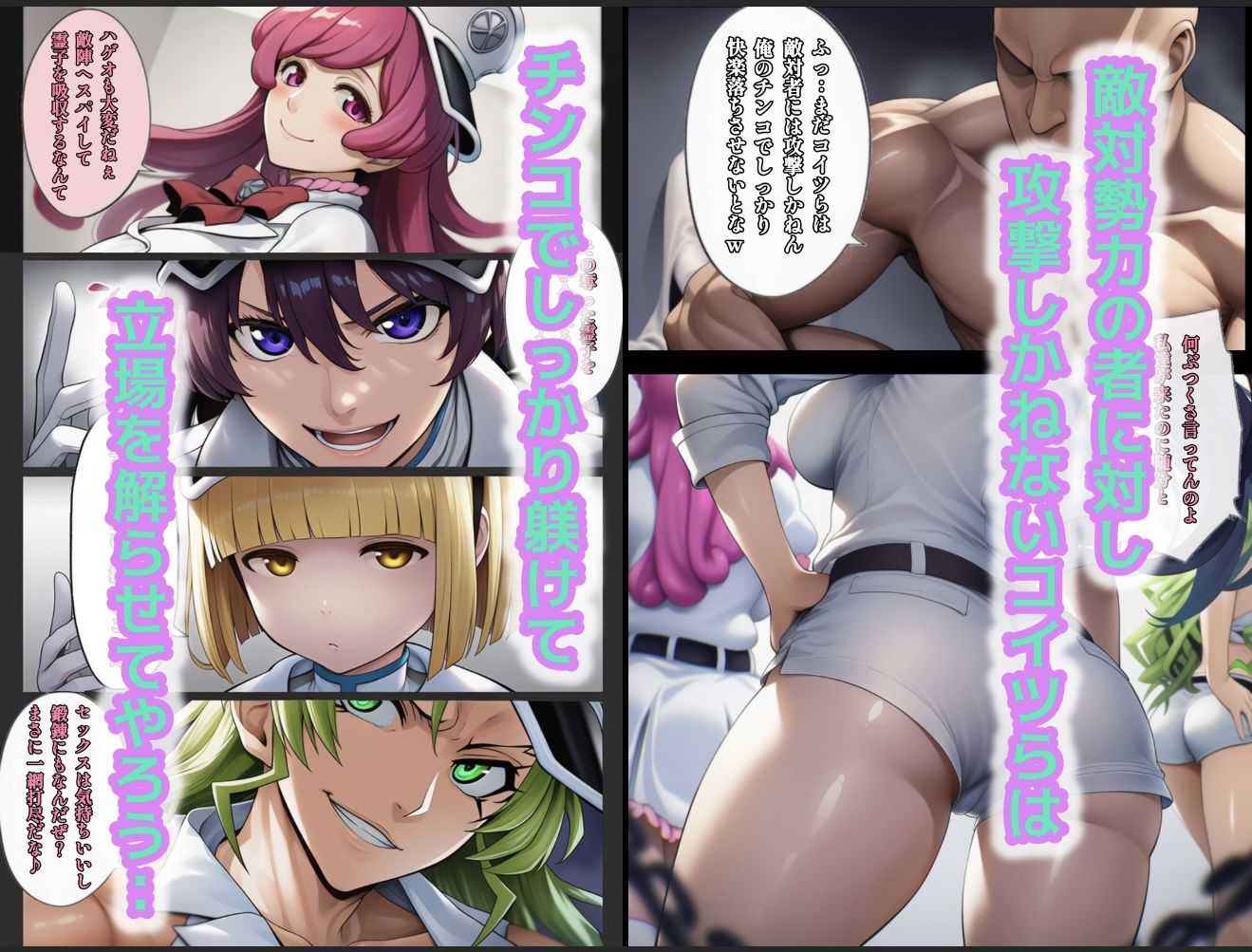 もしも藍◯の思考がドエロ中年オヤジだったら総集編〜終幕・親衛隊結成編〜 4枚目