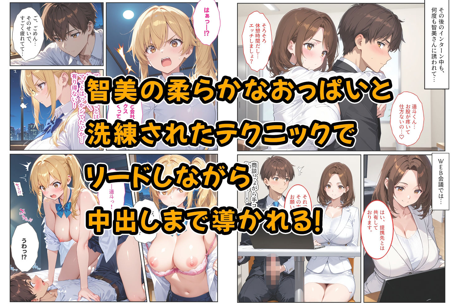 養子になったら爆乳義母と双子義妹に誘惑されて中出しセックスしています！〜母娘ハーレム編〜 6枚目