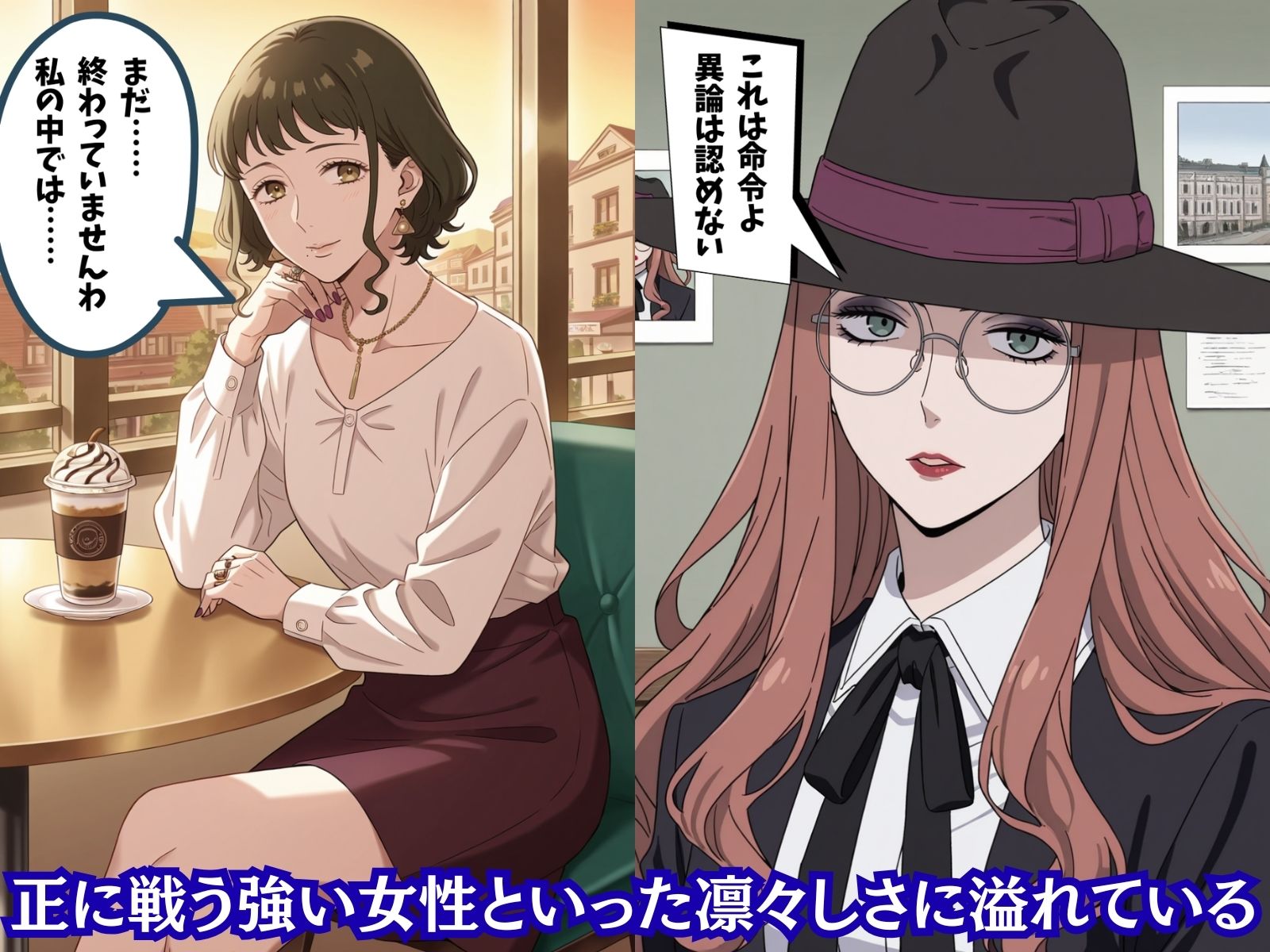 もしもあらゆるお堅い属性の女性を〇〇の力で強●的に快楽堕ちさせたら？ 2枚目