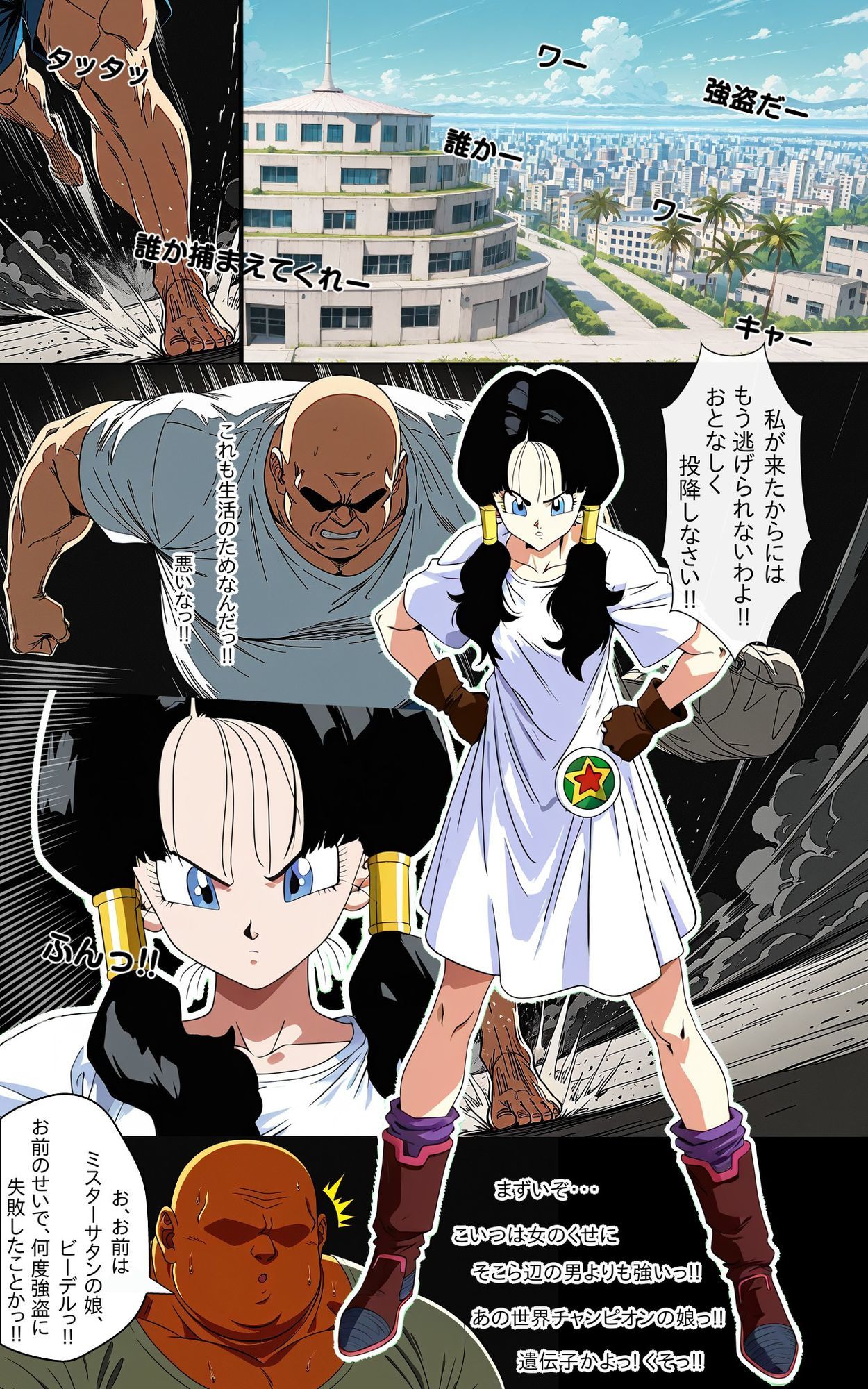 街の平和を守るビー〇ルに凶悪化した一般強盗犯が分からせ復讐種付けプレス 4枚目