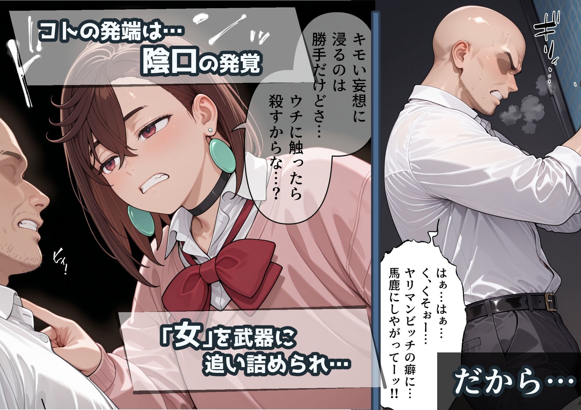 冴えないおじをザマァwしたら 拉致られてメス奴○にされました【ダンダダン】綾瀬もも 2枚目