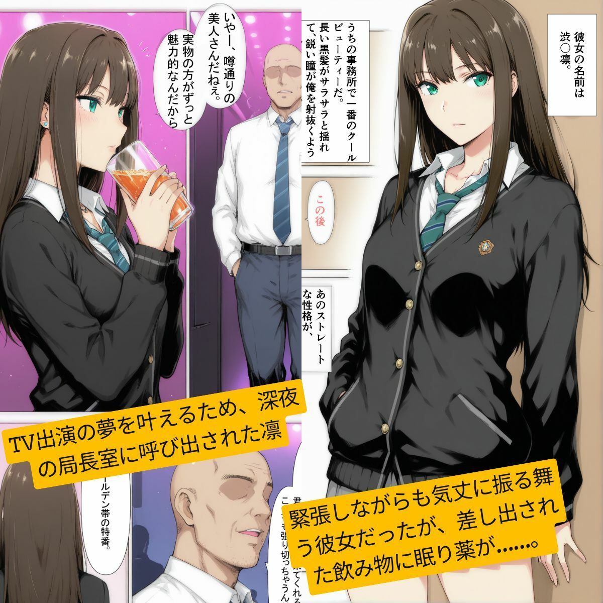 アイドル失格 渋〇凛 ―睡眠便器に堕ちる夜― 5枚目